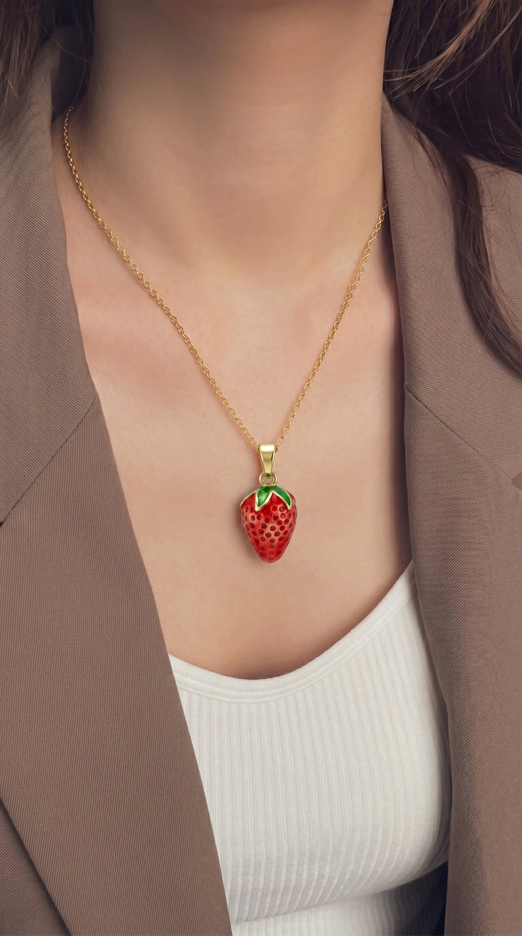 Ruby Berry Necklace